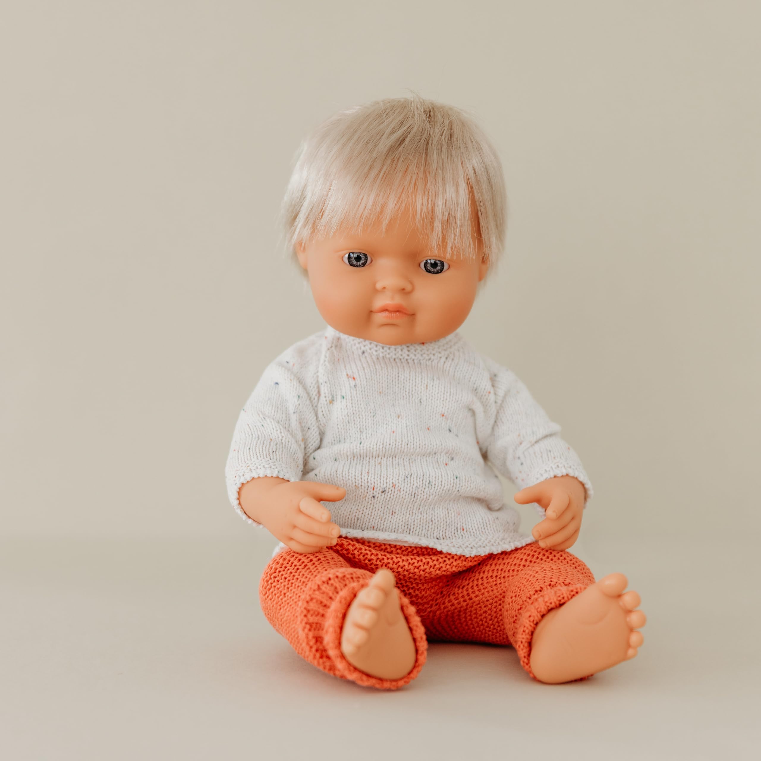 Miniland Dolls Babypuppe 31051 38 cm Europäischer Junge