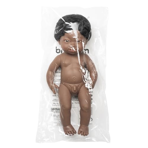 Miniland Babypuppe afrikanischer Junge 38cm 31089