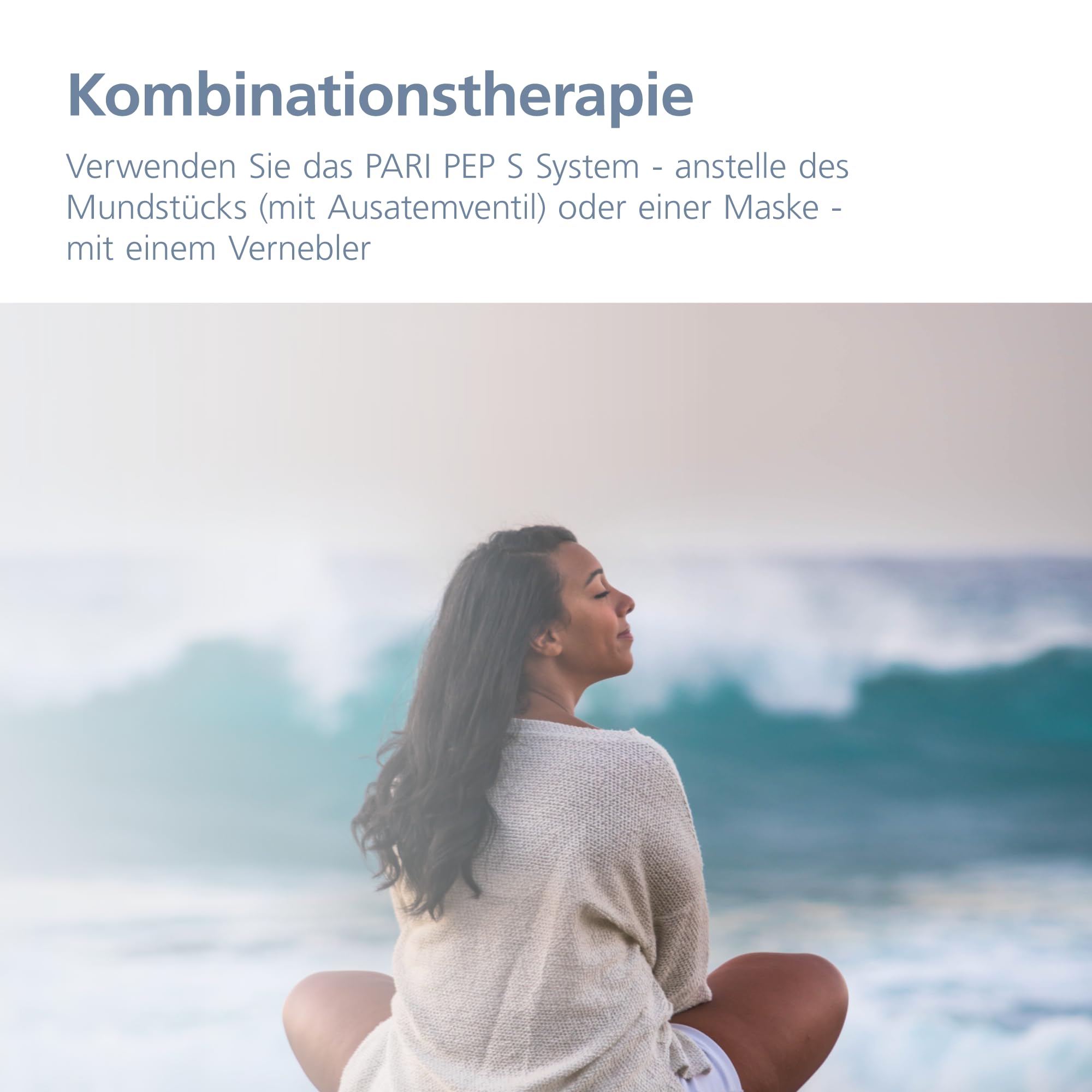 PARI PEP S System Atemtherapiegerät Sekretmobilisation
