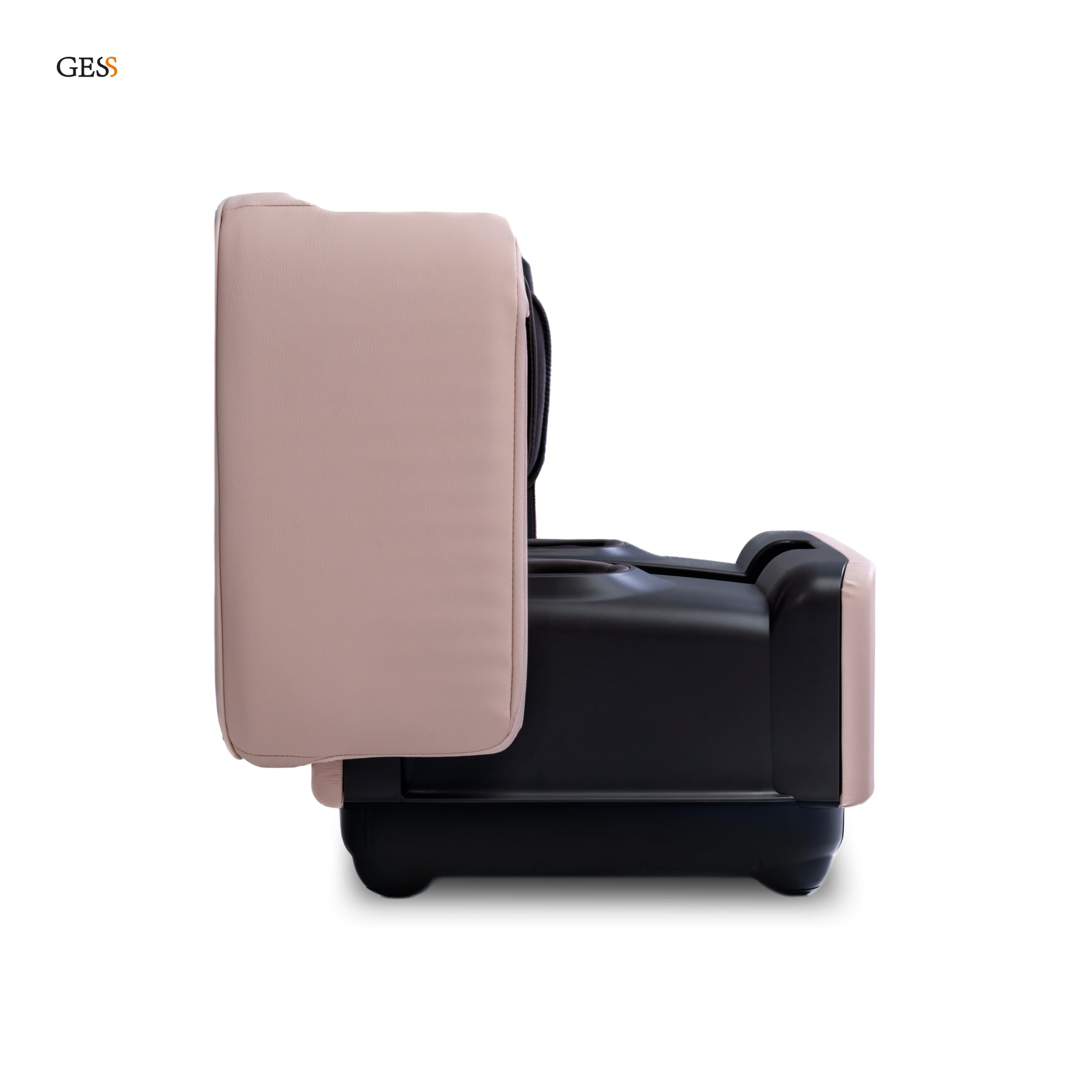 GESS PUF 3-in-1 Fußmassagegerät Shiatsu Wärme Beige
