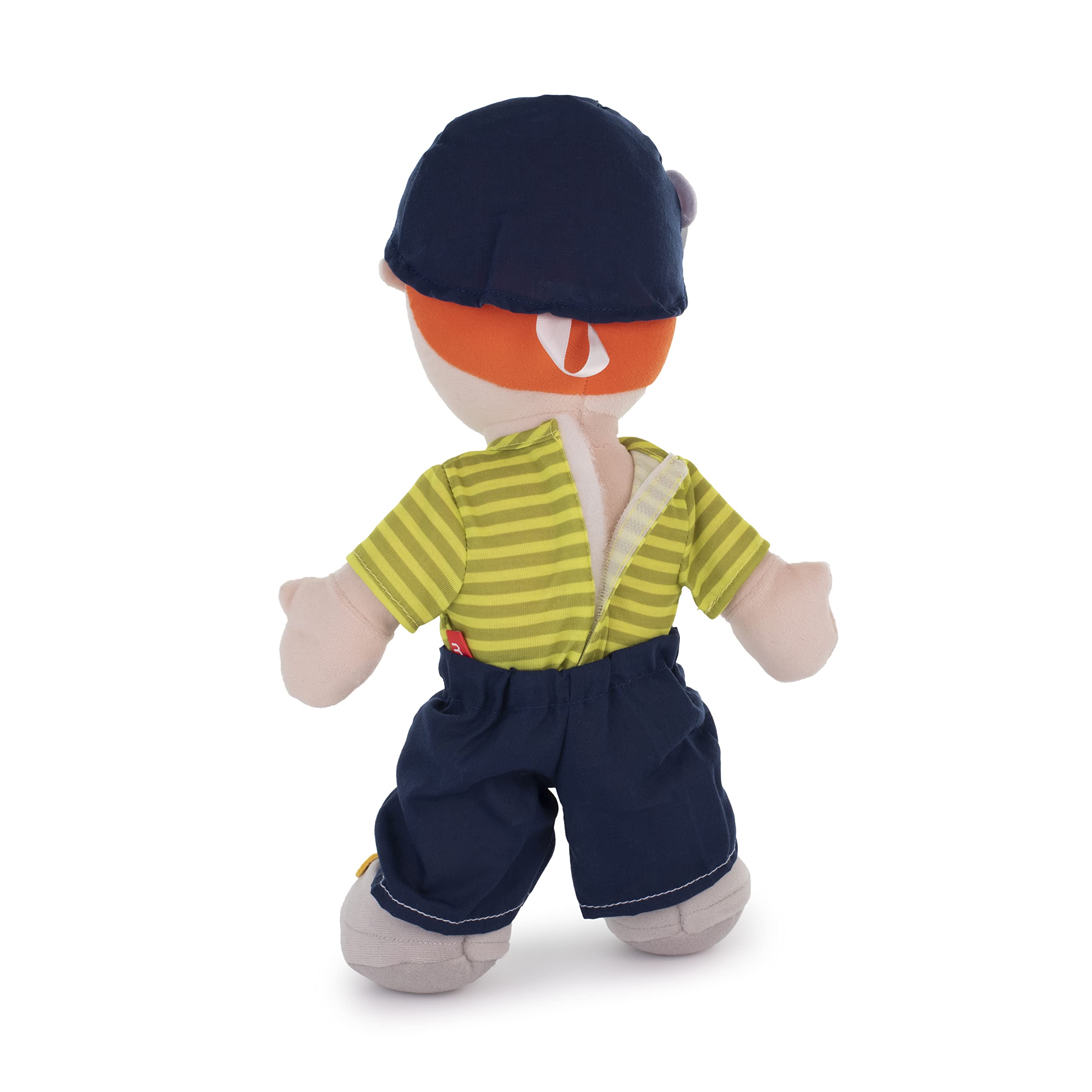 Miniland Diversity Stoffpuppe Junge 40cm mit Verschlüssen