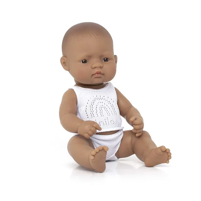 Miniland Dolls 31258 Babypuppe Junge 32 cm lateinamerikanisch