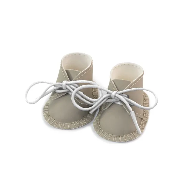 Miniland Dolls Zapatos 31190 Schnürschuhe grau 21cm