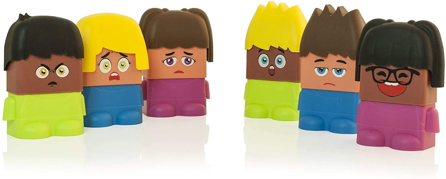 Miniland Emotiblocks Erste Emotionen Spielfiguren 6er-Set