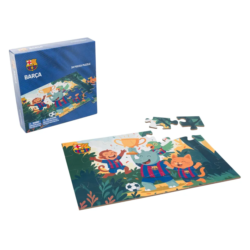 Miniland Puzzles FC Barcelona Puzzle 24 Teile ab 3 Jahren