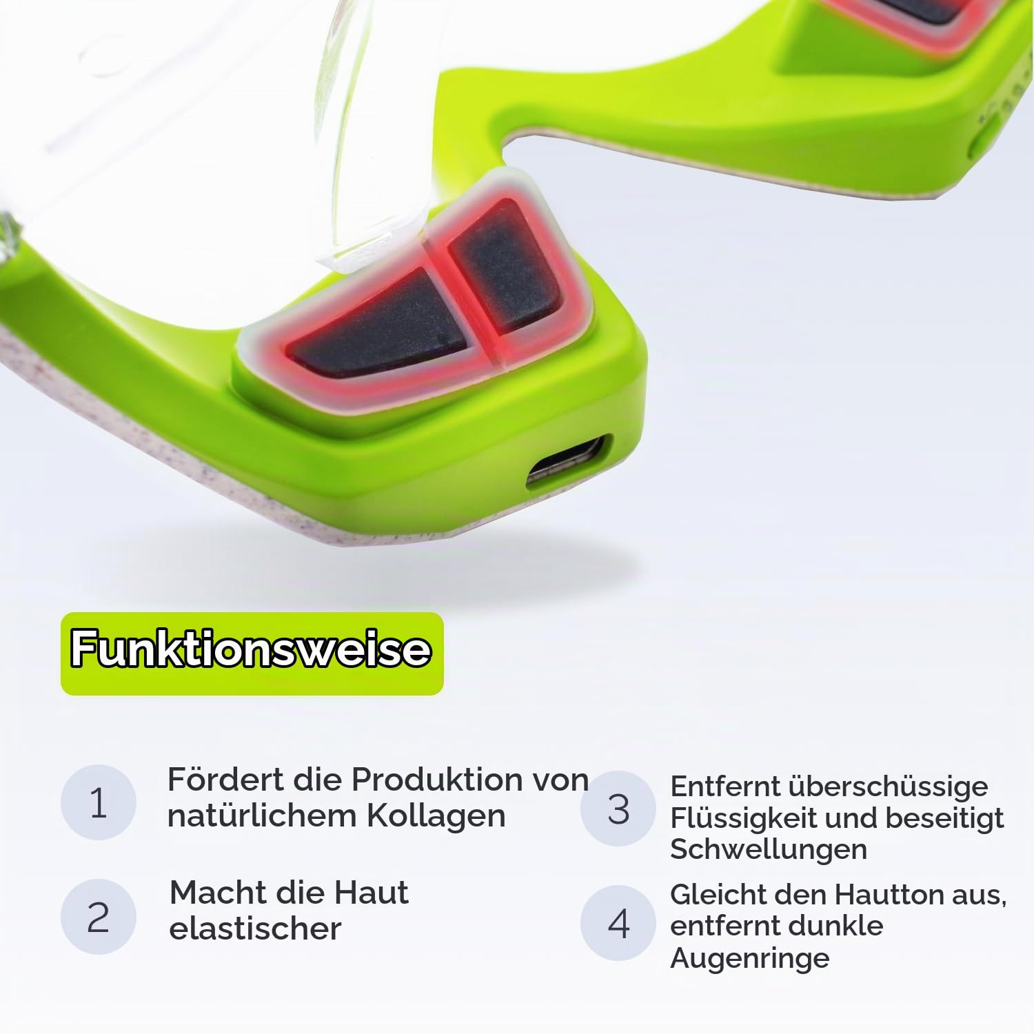 GESS Kuper Mikrostrombrille Gesichtslifting wiederaufladbar