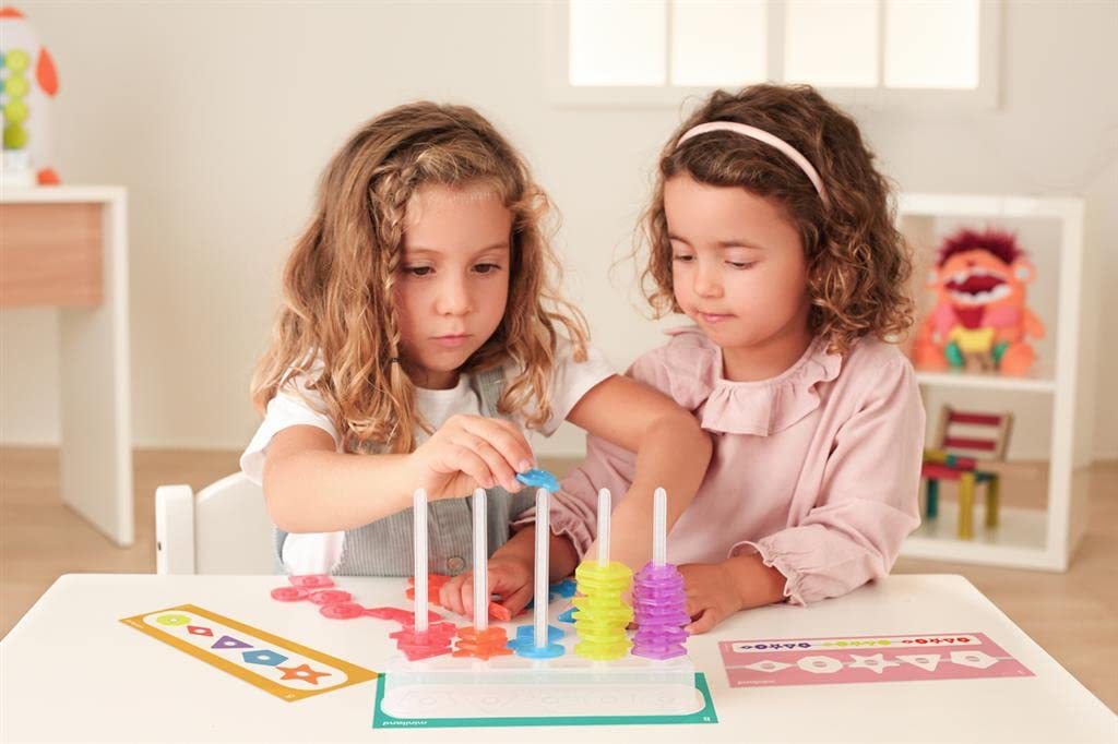 Miniland Abacolor Sort&Count Abakus Zähler Leuchttisch 50 Teile