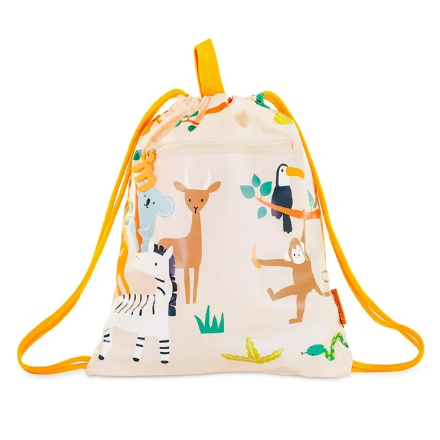 Miniland Classroom Turnbeutel 4,5l Jungle wasserdicht