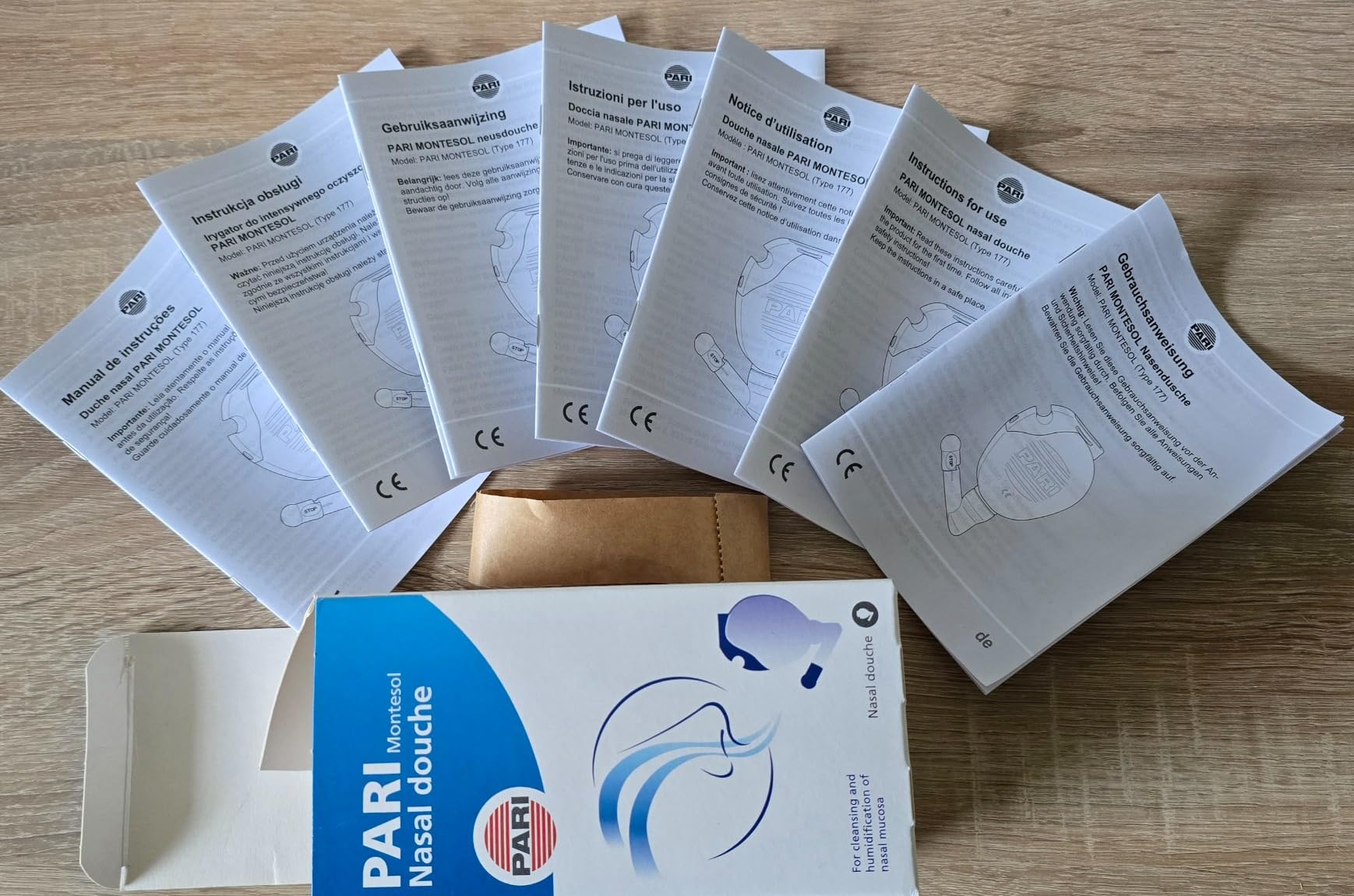 PARI Montesol Nasendusche Erwachsene Kinder Nasenspülung