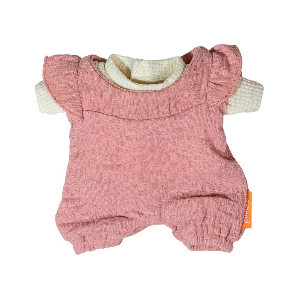Miniland Dolls Kleidung 21cm Latzhose T-Shirt Übergang