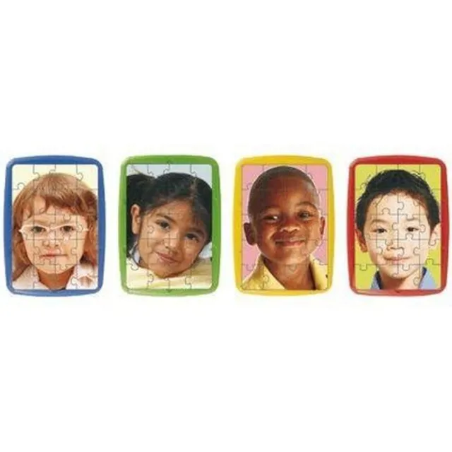 Miniland 35520 Kinder der Welt Puzzle 20 Teile 4 Motive