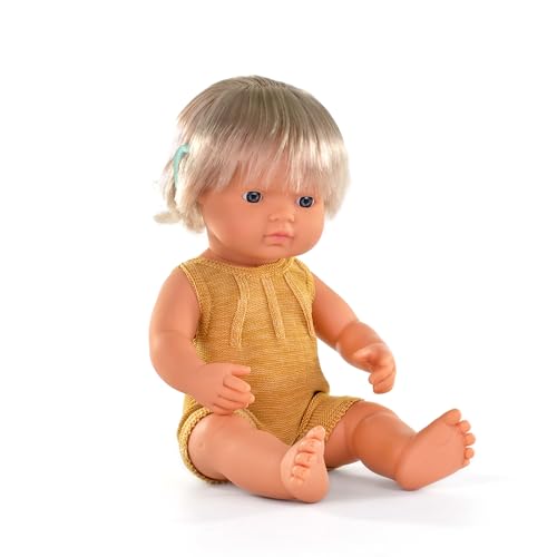 Miniland Colourful Babypuppe Hörimplantat 38cm