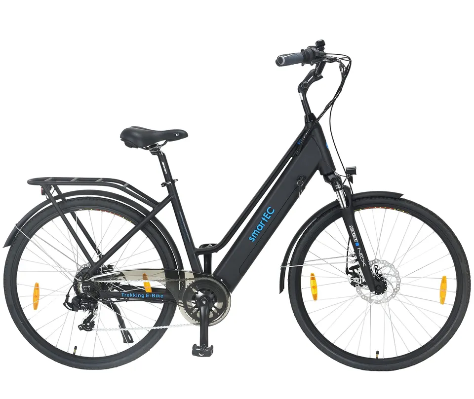 smartEC Trek-28D E-Bike Damen 28 Zoll 250W 36V 13Ah