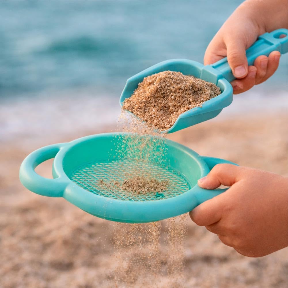 Miniland Outdoor Strandspielzeug-Set Eimer 5-teilig recycelt