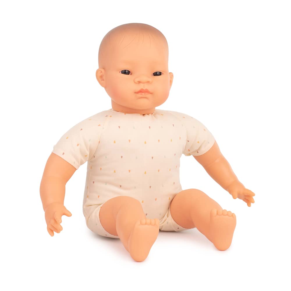 Miniland Dolls Babypuppe 31065 Asiatisch 40cm Weichkörper