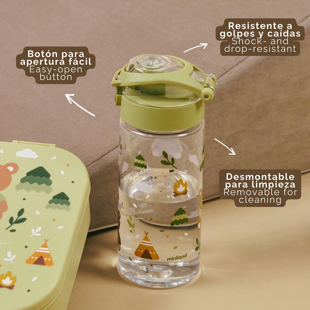 Miniland Junior Bottle Explorer Trinkflasche 500 ml Tritan BPA-frei