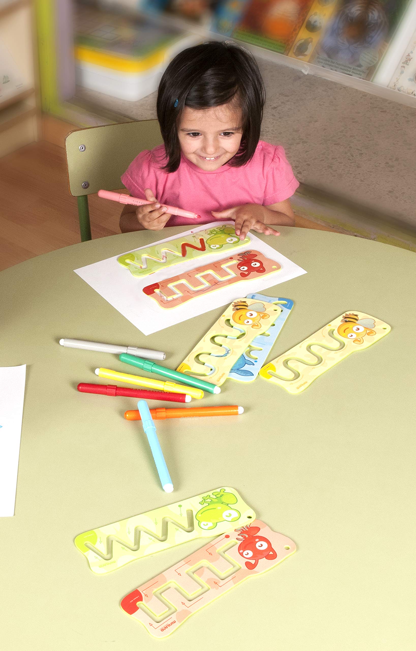 Miniland Vor-Writing Basics Schablonen 4er Set ab 2 Jahren