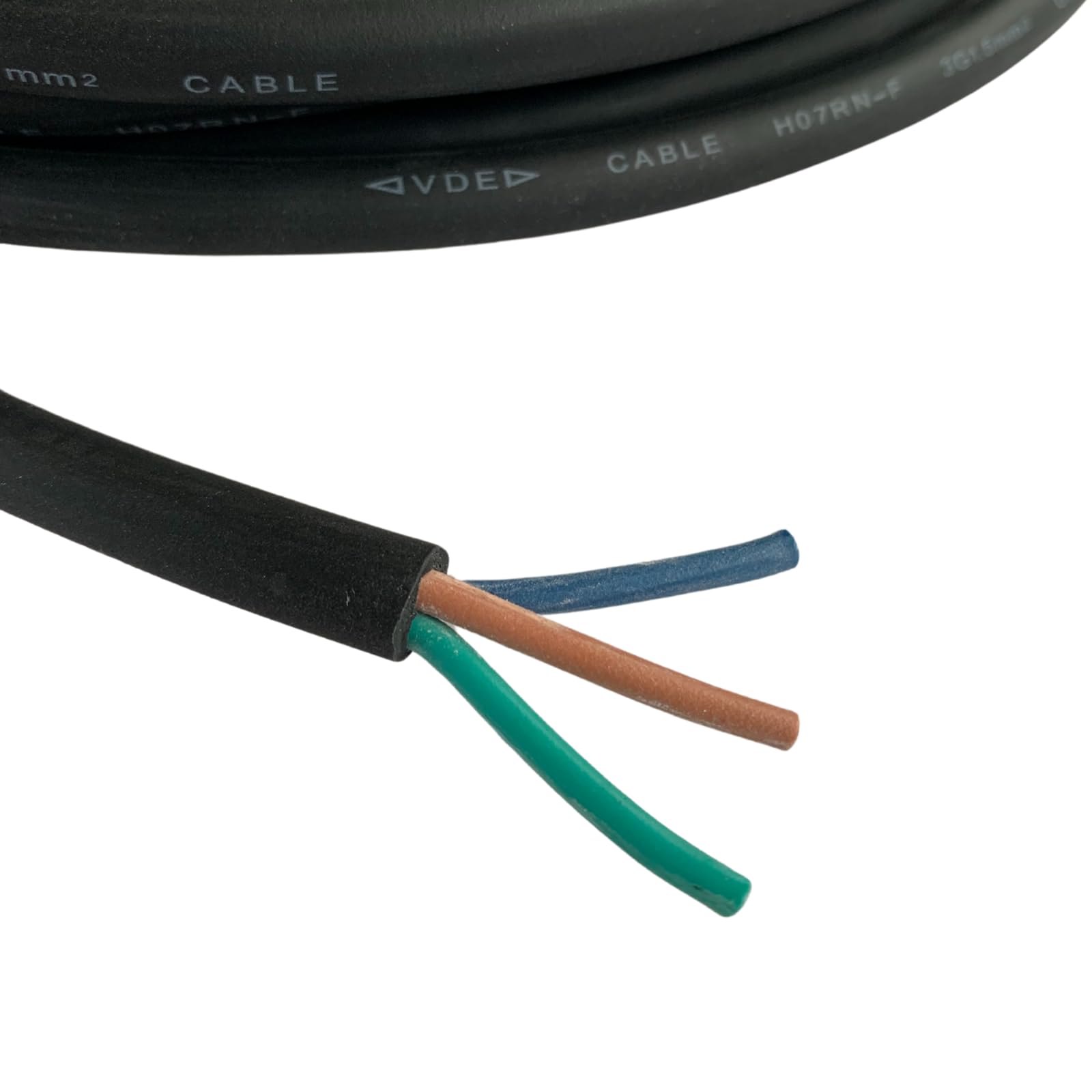 smartEC Gummi Verlängerungskabel 15 m H07RN-F 3G1,5 Schuko