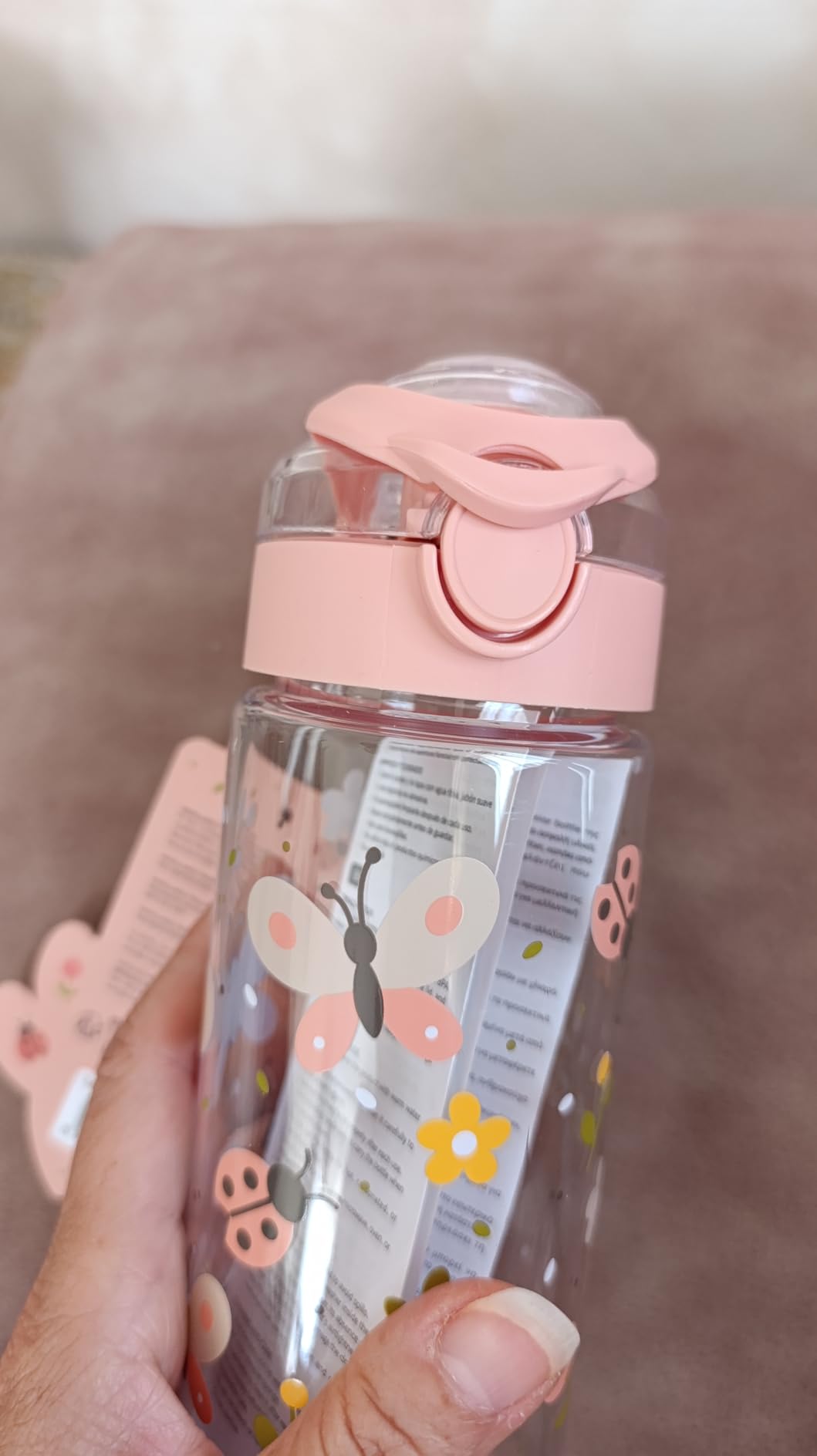 Miniland Nutrition Junior Bottle Butterfly 500ml Tritan