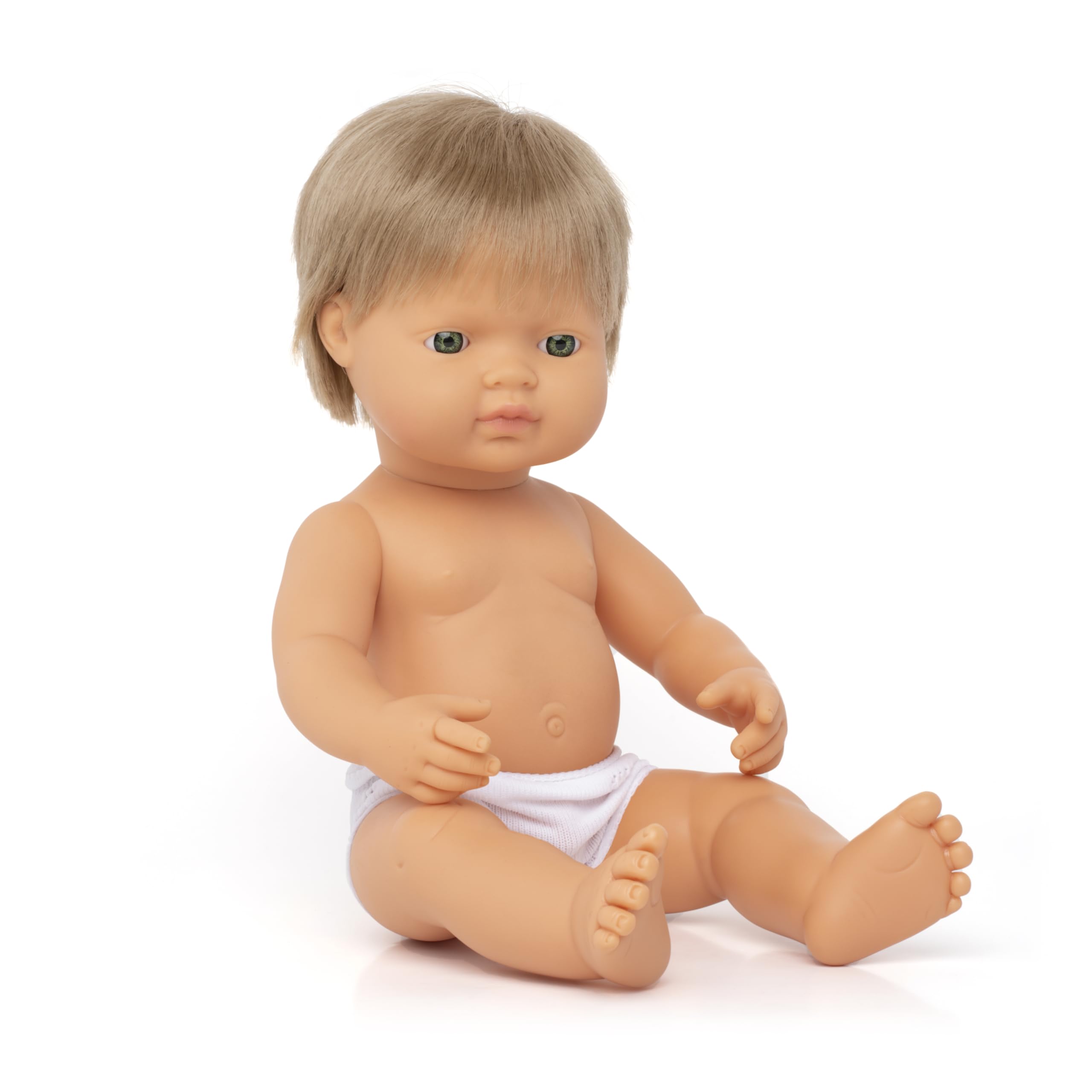 Miniland Babypuppe 31060 38cm Asiatisch Mädchen Vinyl Vanille