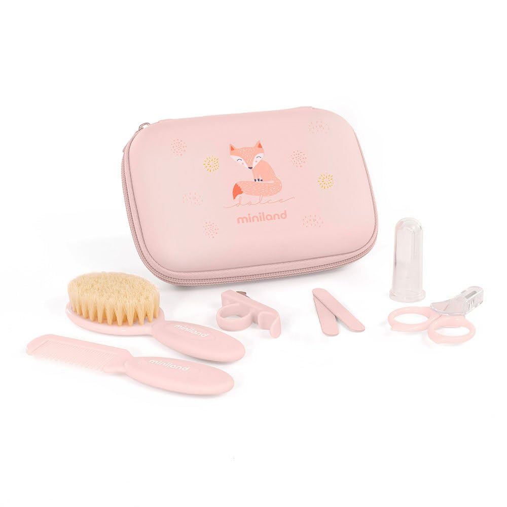 Miniland Baby Kit Dreamland Pflegeset Bear 6-teilig Tasche