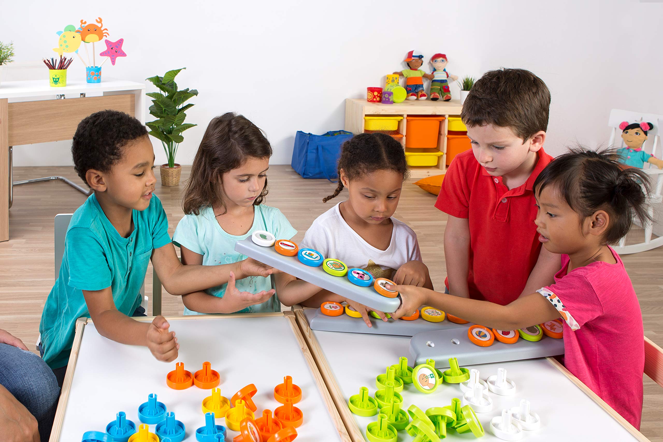 Miniland Send a Message Lernspiel Satzbildung Sprachen