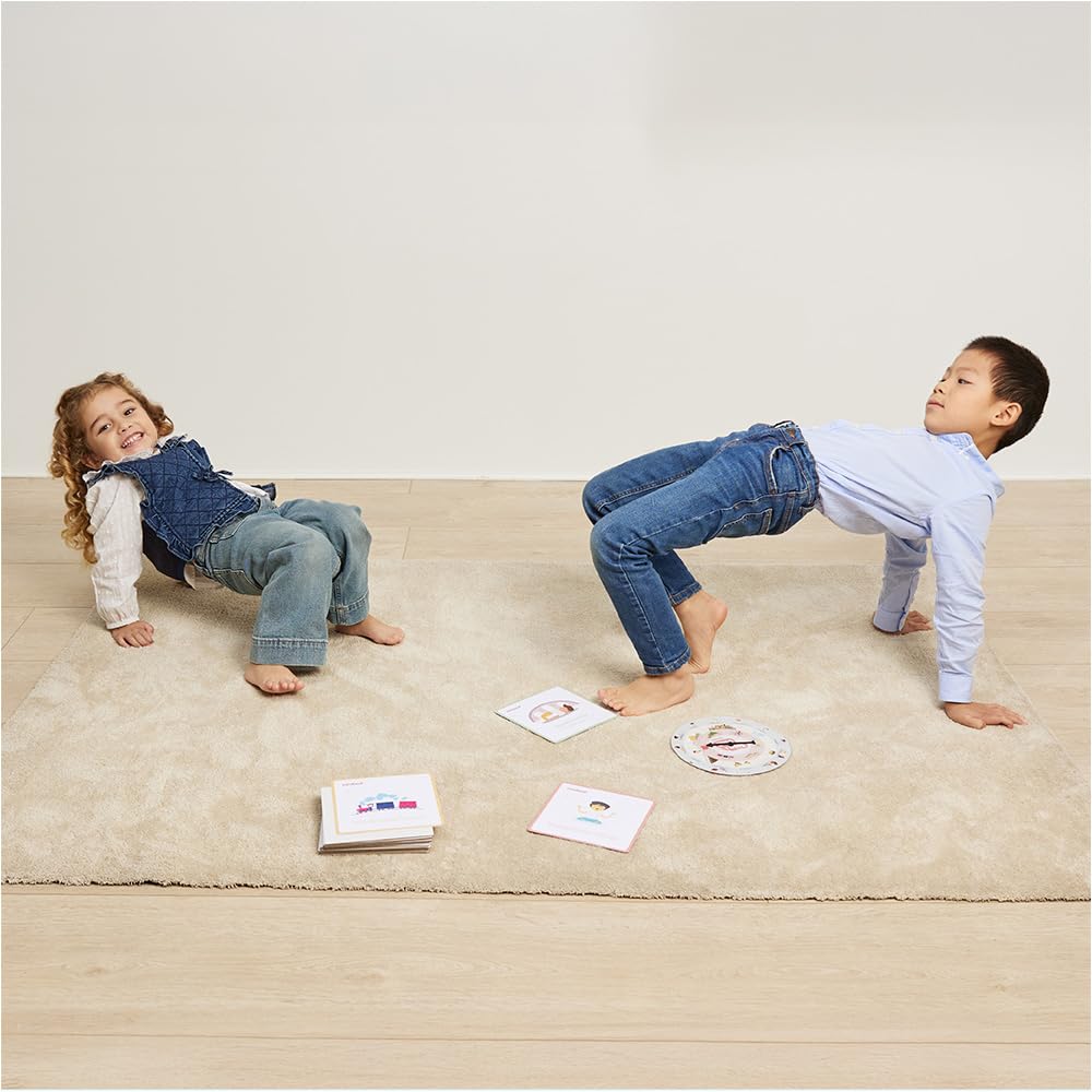 Miniland Spin & Chill Yoga Achtsamkeitsspiel ab 2 Jahre 24 Karten