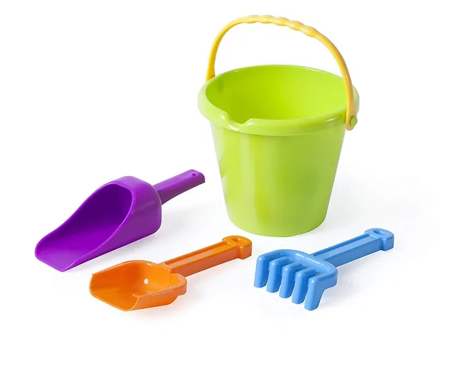 Miniland Sand Spielset Junior Eimer Schaufel 4-teilig