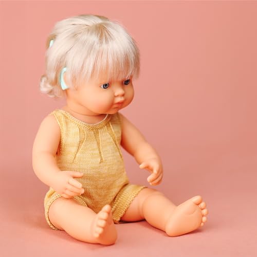 Miniland Colourful Babypuppe Hörimplantat 38cm