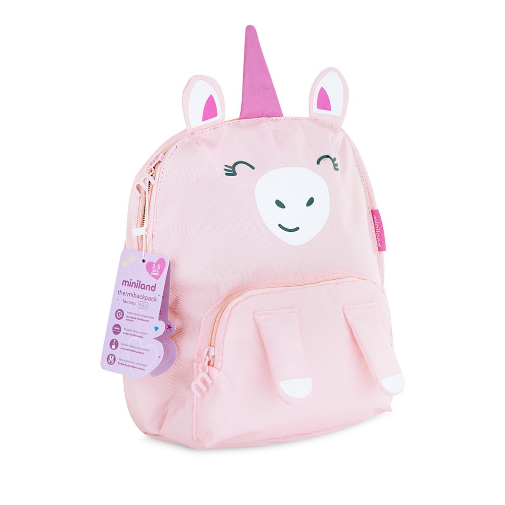 Miniland Rucksack Einhorn Thermo Kinder Fantasy