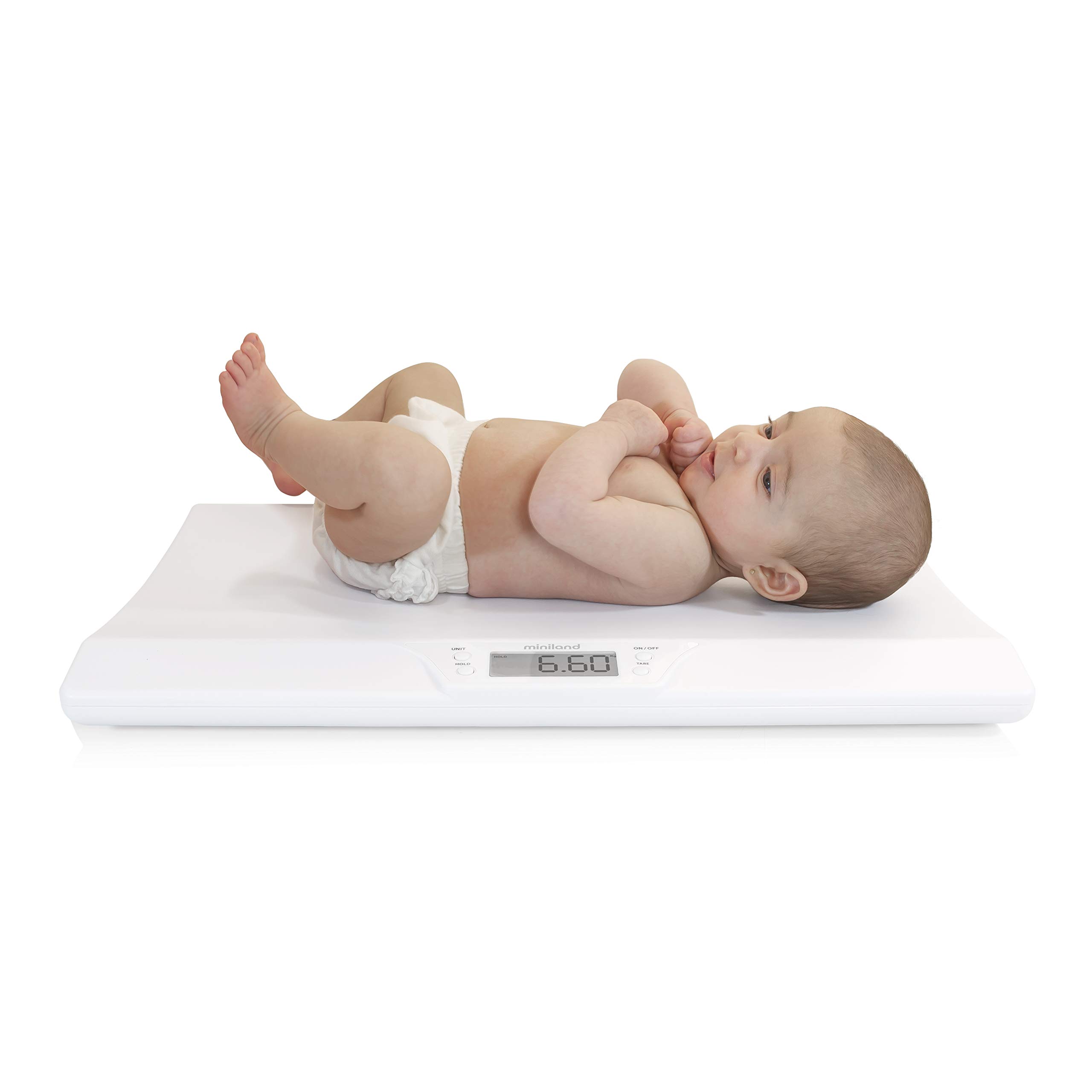Miniland Babyscale Babywaage digital bis 20 kg mit Hold