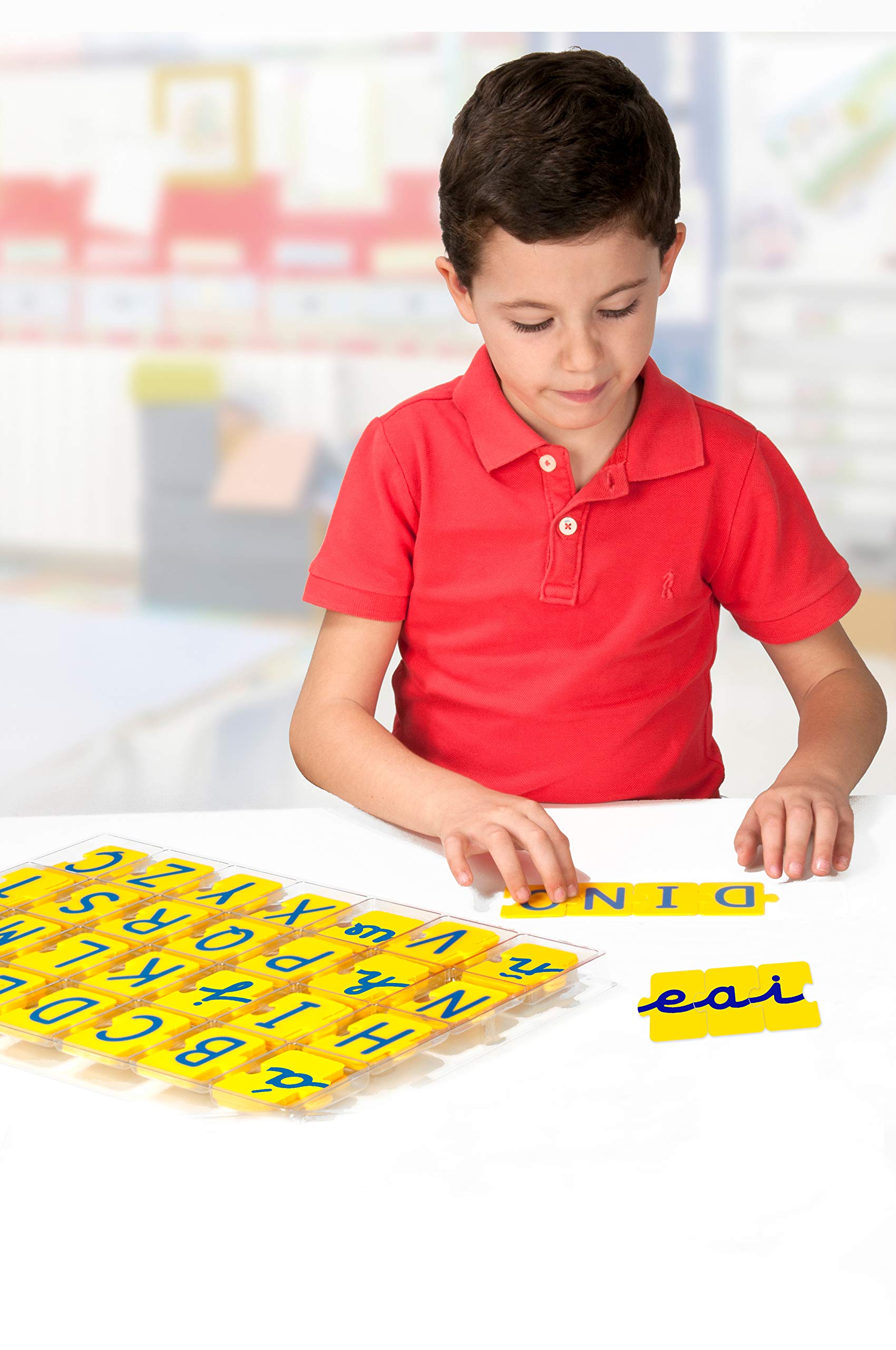 Miniland ABC-Puzzle Gross- Kleinbuchstaben 168 Teile lernen