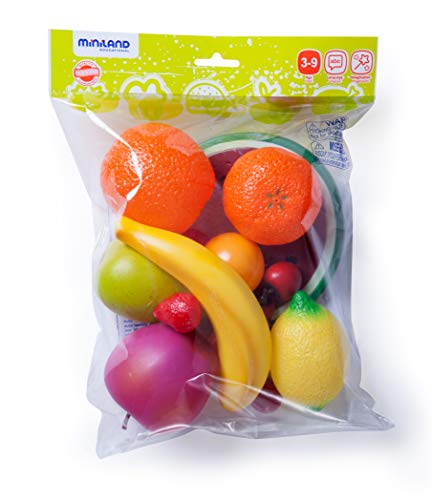 Miniland Nutrition Spielobst 15 Teile Beutel Kunststoff