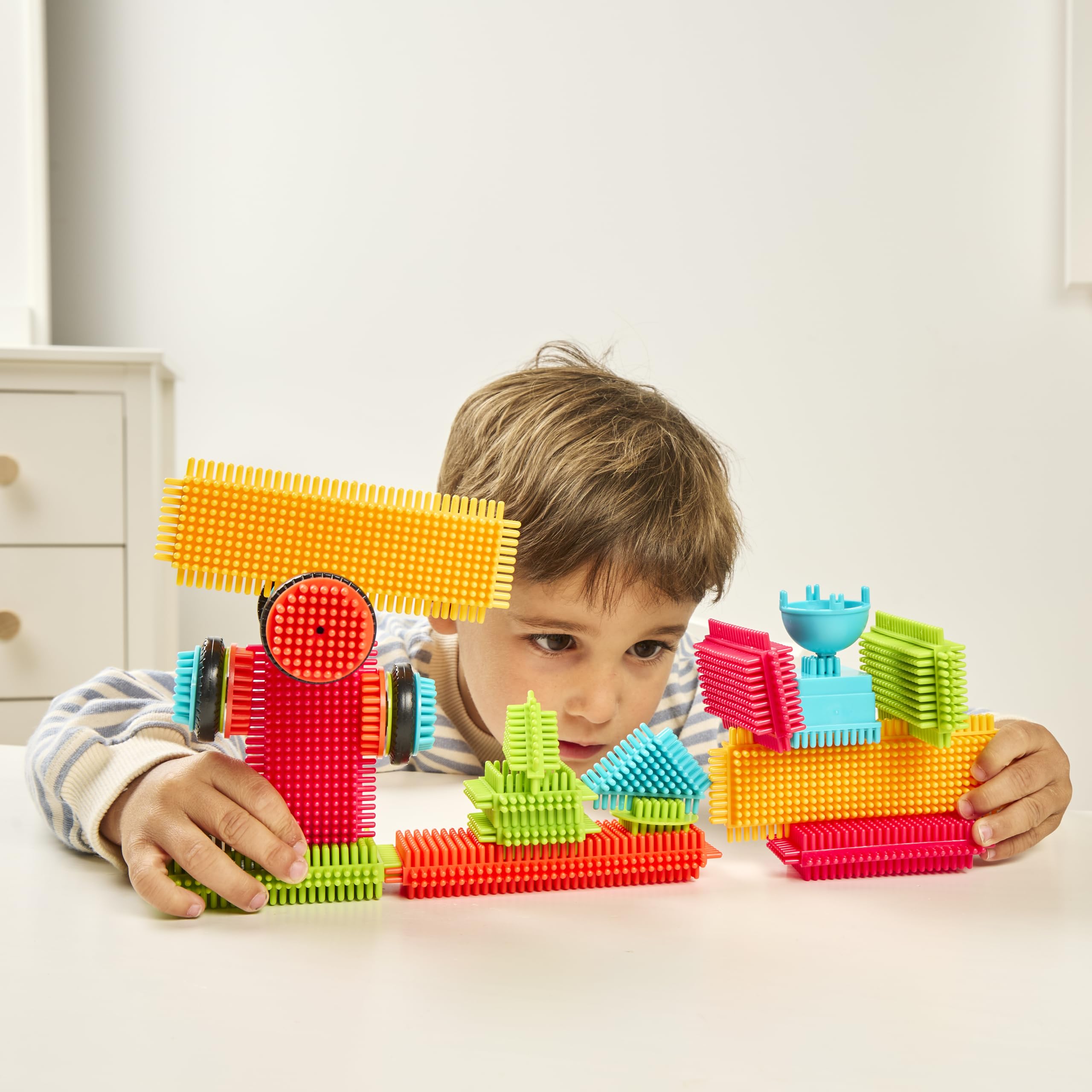Miniland Pegy Bricks All On Board Zug Bausteine 22-teilig