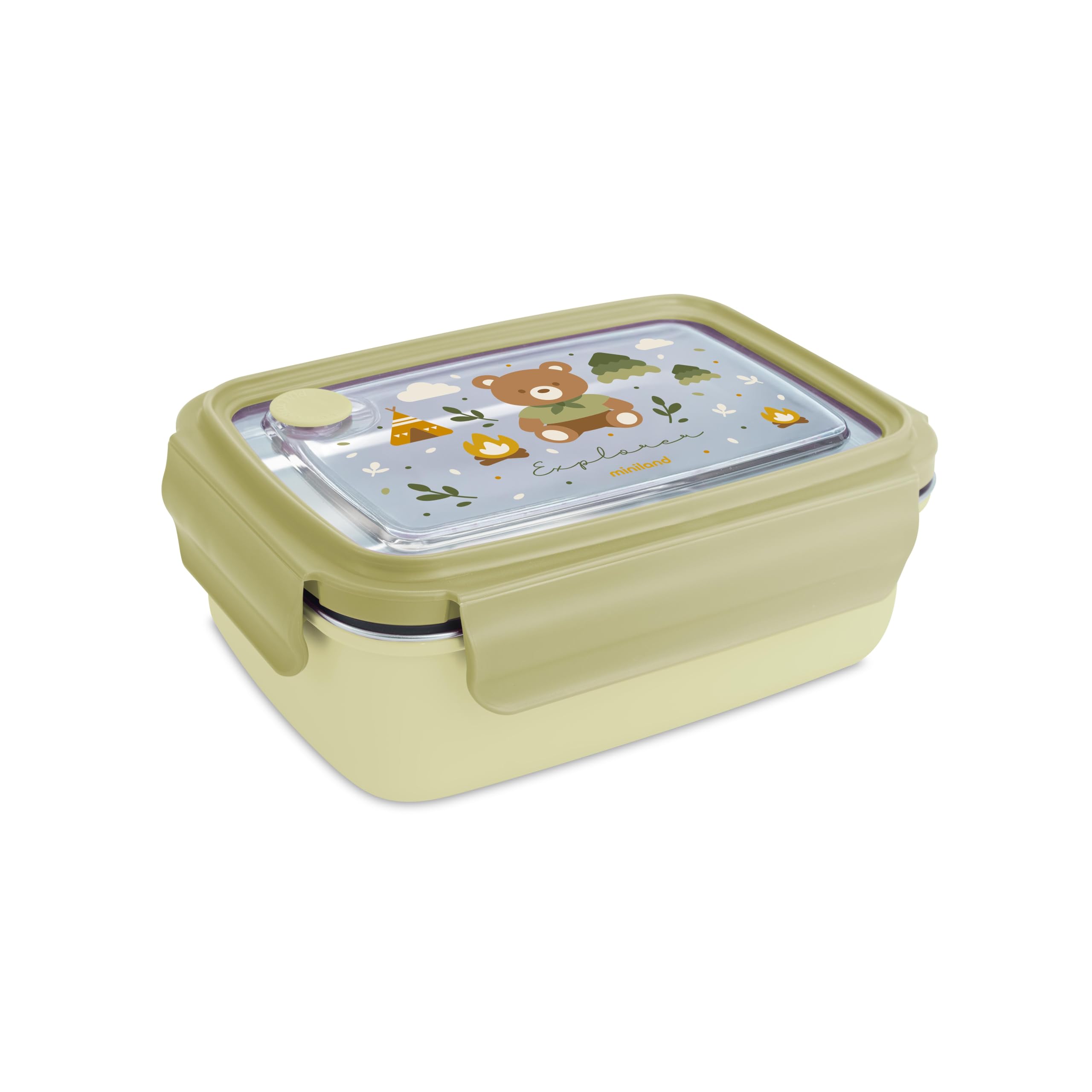 Miniland Nutrition Steel Lunchbox Explorer 800 ml Edelstahl