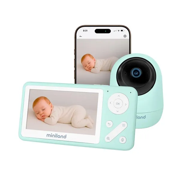 Miniland Security Digimonitor Anywhere Babyphone 4,2" App