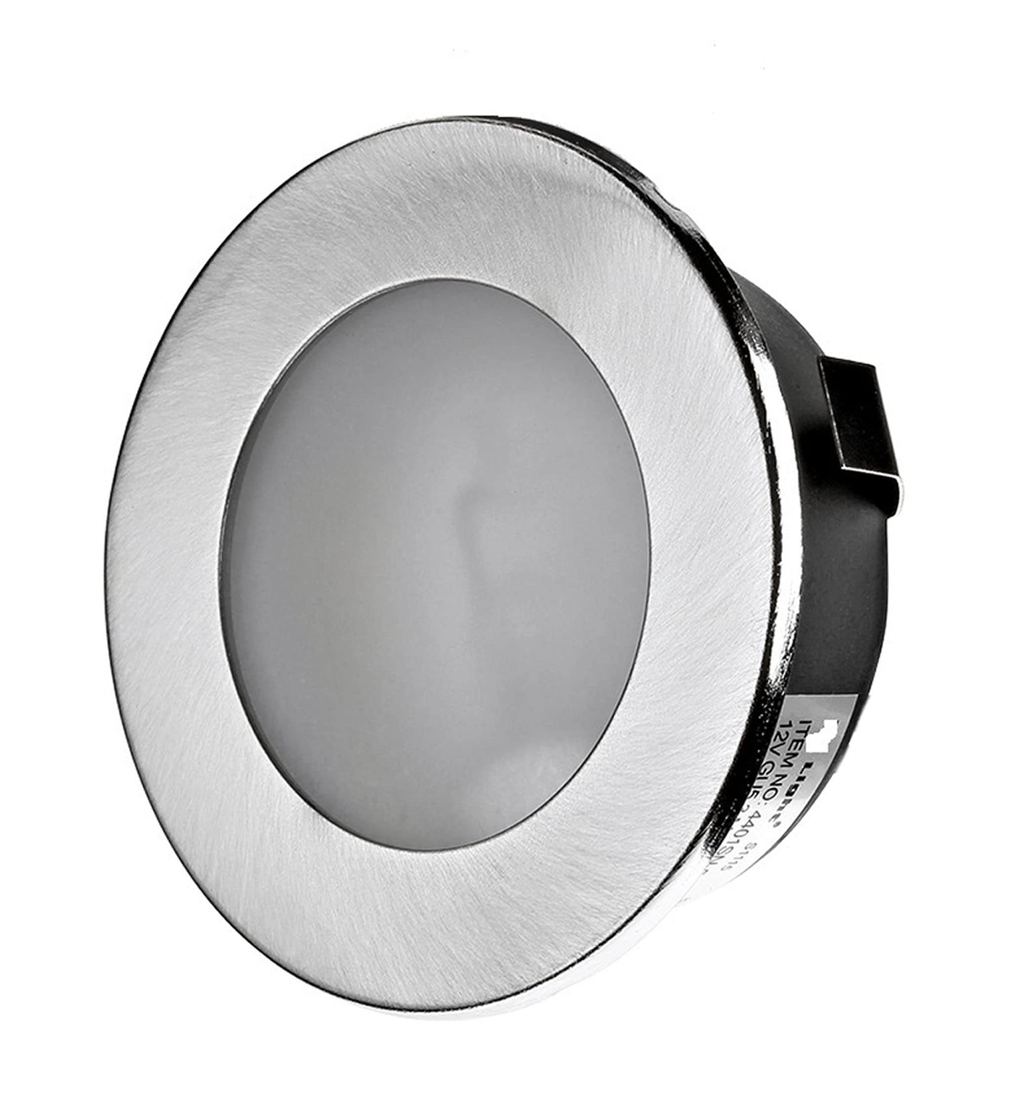 feinlux LED Einbauleuchte G4 12V 57mm Edelstahl gebürstet