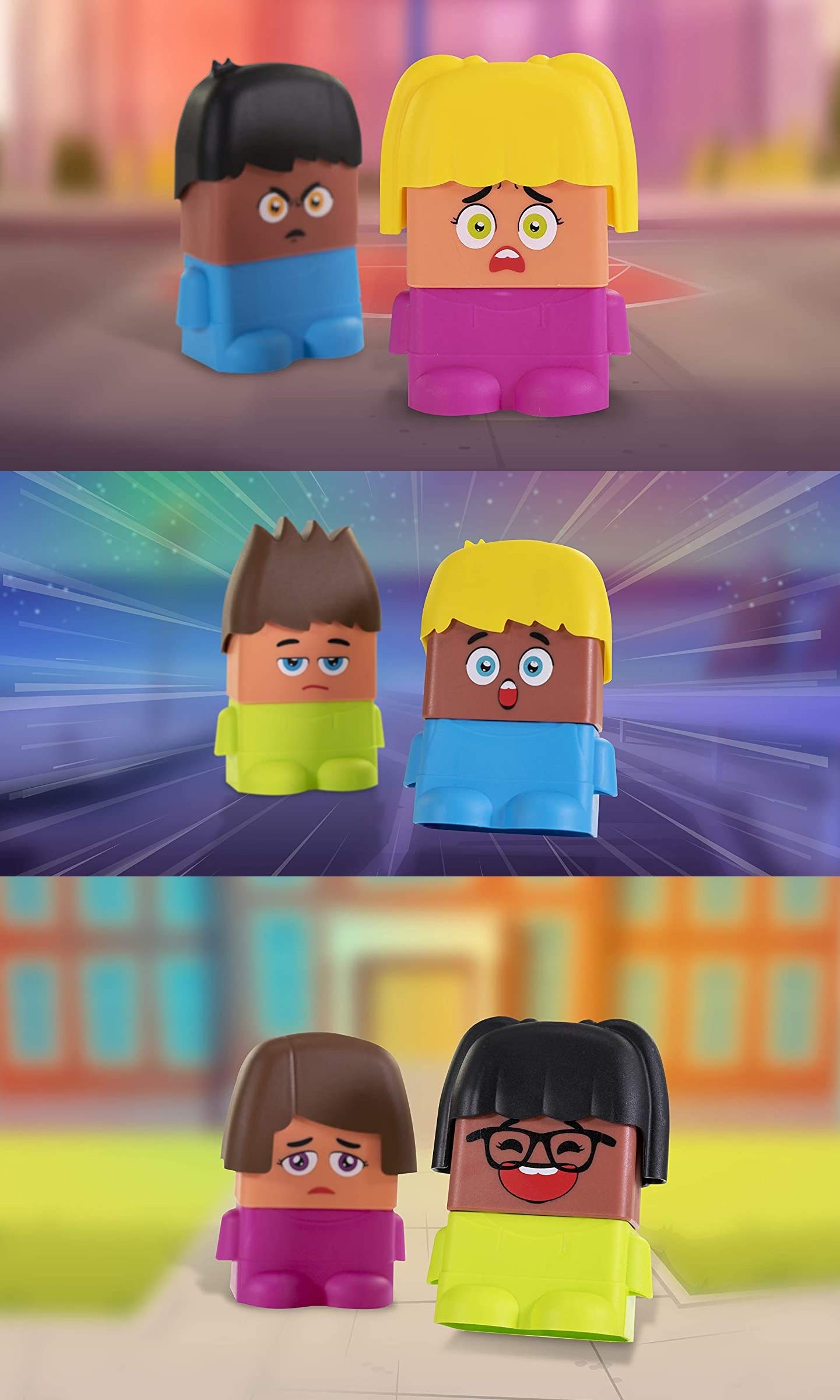Miniland Emotiblocks Erste Emotionen Spielfiguren 6er-Set