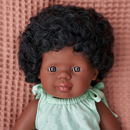 Miniland Babypuppe 31060 38cm Asiatisch Mädchen Vinyl Vanille