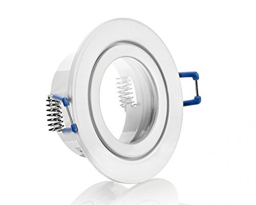 feinlux LED Einbaustrahler Bad IP44 rund weiß GU10
