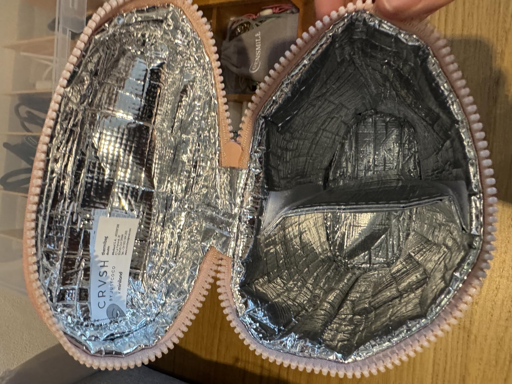 Miniland Nutrition Thermibag CRVSH Kühltasche mit Reißverschluss