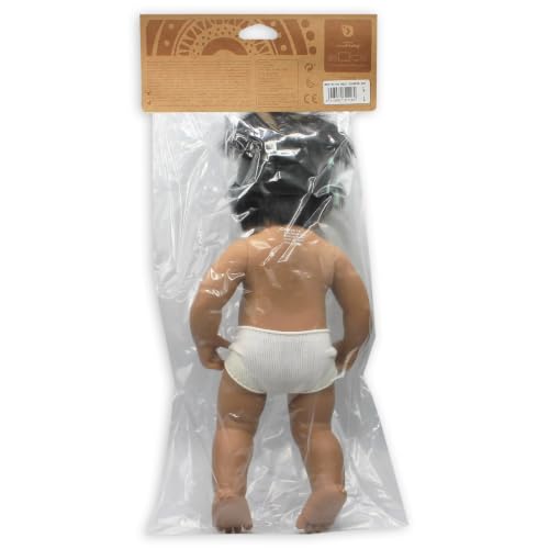 Miniland Babypuppe Junge 38 cm Südamerika mit Hörgerät