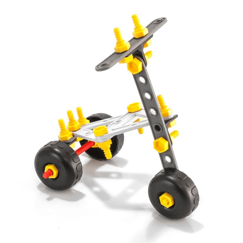 Miniland Mecaniko Baukasten 191 Teile Bauanleitung Kunststoff