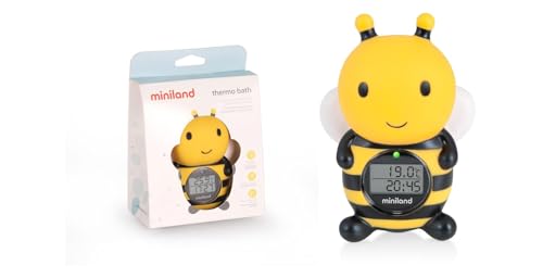Miniland Thermo Bath Bee Badethermometer mit Timer