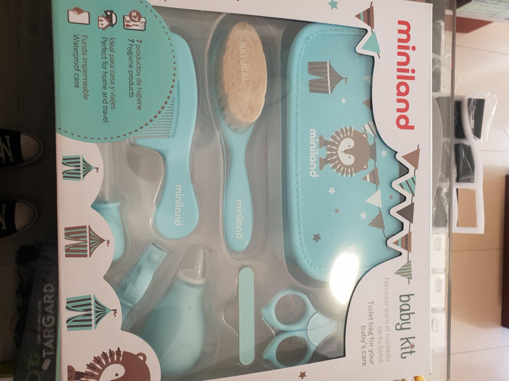 Miniland Baby Kit Dreamland Pflegeset Bear 6-teilig Tasche