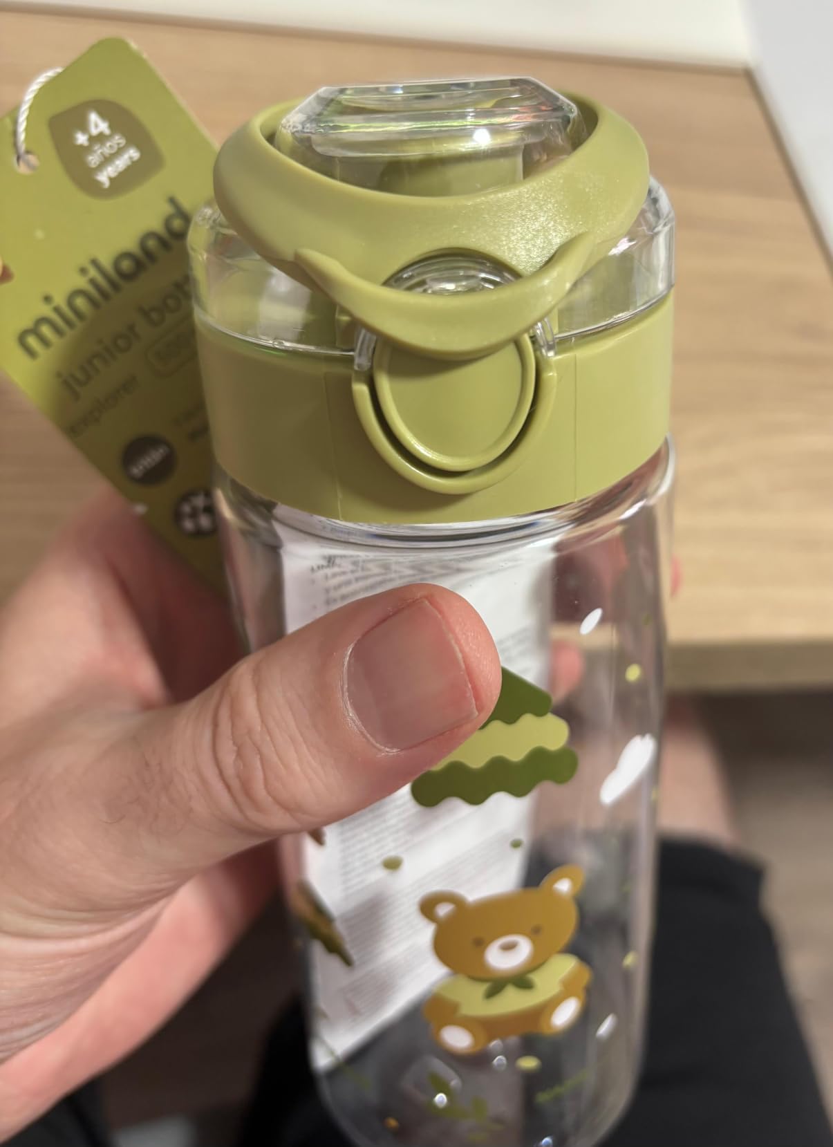 Miniland Junior Bottle Explorer Trinkflasche 500 ml Tritan BPA-frei