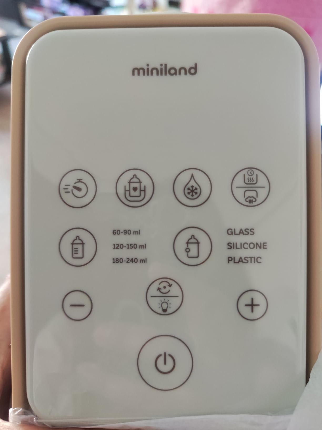 Miniland Warmy Twist Flaschenwärmer 5-in-1 mit Rotation