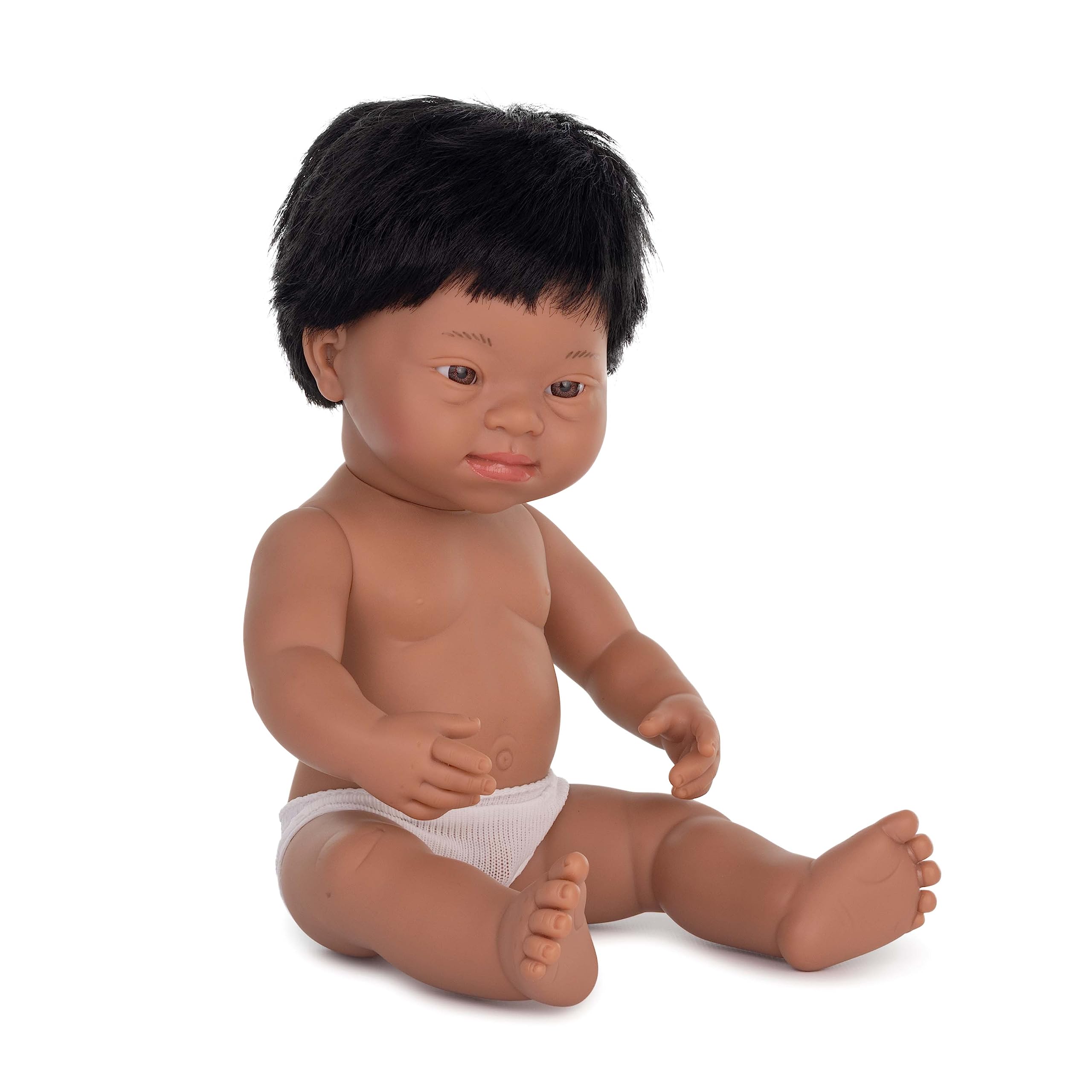 Miniland Dolls Babypuppe Junge 38cm Down Syndrom Lateinamerika