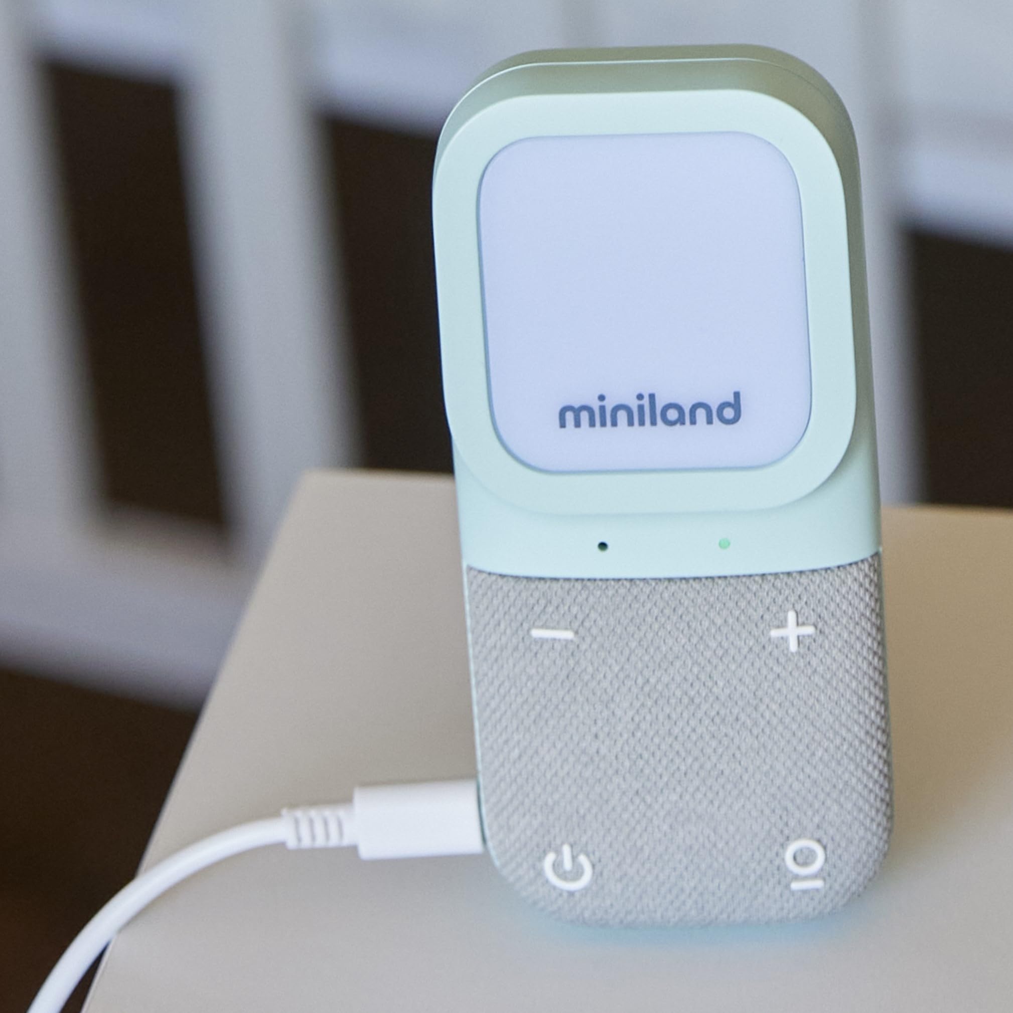 Miniland Digitalk Lite Audio-Babyphone 300 m mit Nachtlicht