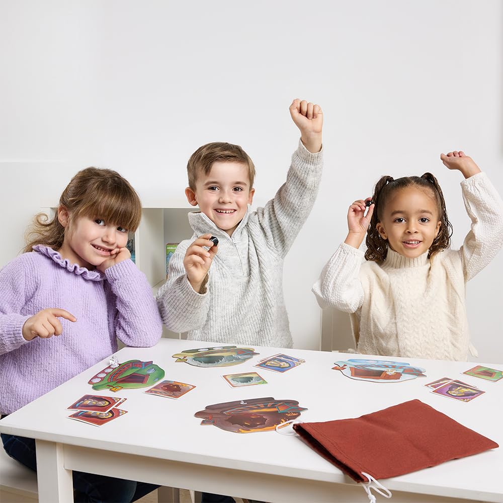 Miniland Topo Top Brettspiel ab 6 Jahren Edelsteine Strategie